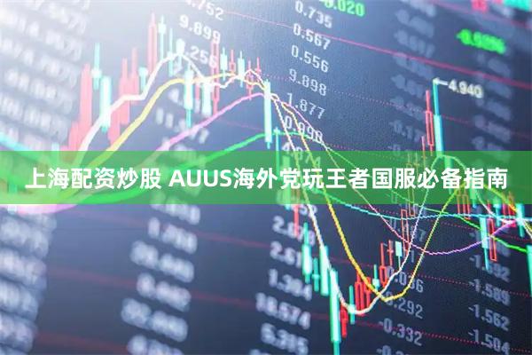 上海配资炒股 AUUS海外党玩王者国服必备指南